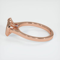 14K Rose Gold Accent Stones Ring Setting Image