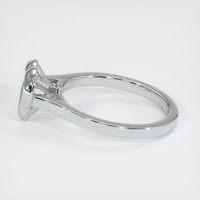 14K White Gold Accent Stones Ring Setting Image