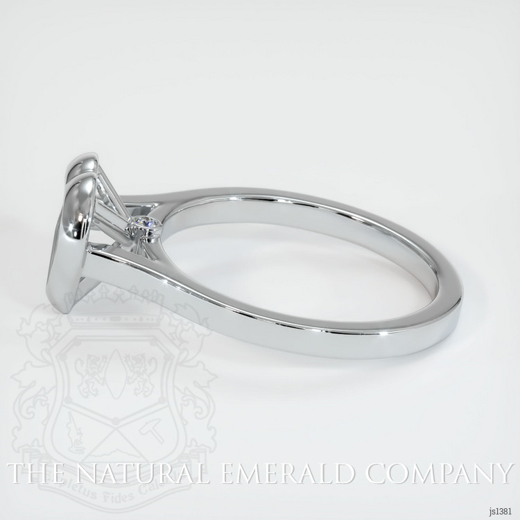 18K White Gold Accent Stones Ring Setting