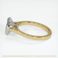 18K White & Yellow Accent Stones Ring Setting Image
