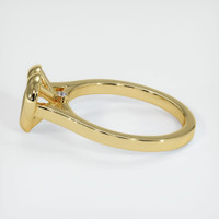 18K Yellow Gold Accent Stones Ring Setting Image