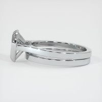 14K White Gold Accent Stones Ring Setting Image