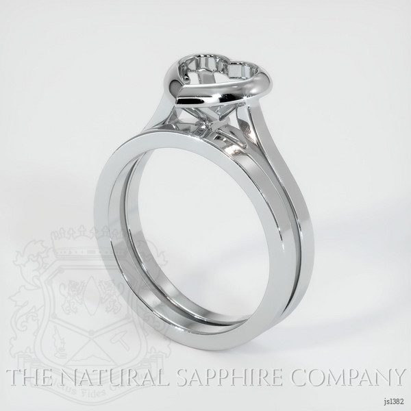  Emerald Ring 2.98 Ct. 18K White Gold