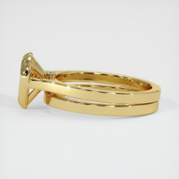 18K Yellow Gold Accent Stones Ring Setting Image