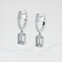 Platinum 950 Pave Earring Setting Video