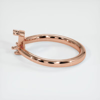 14K Rose Gold Accent Stones Ring Setting Image