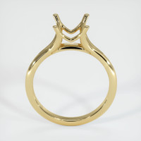 14K Yellow Gold Solitaire Ring Setting Image