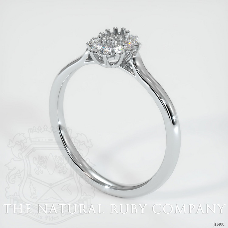 Platinum 950 Antique Style Ring Setting