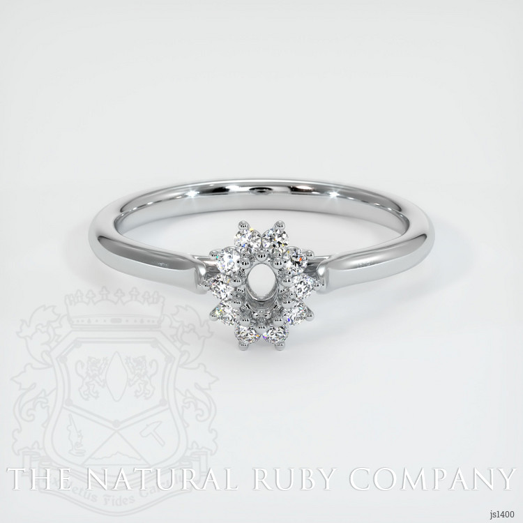 Platinum 950 Antique Style Ring Setting