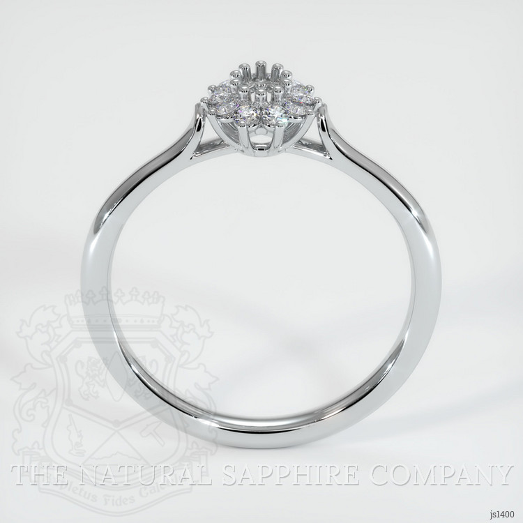 Platinum 950 Antique Style Ring Setting