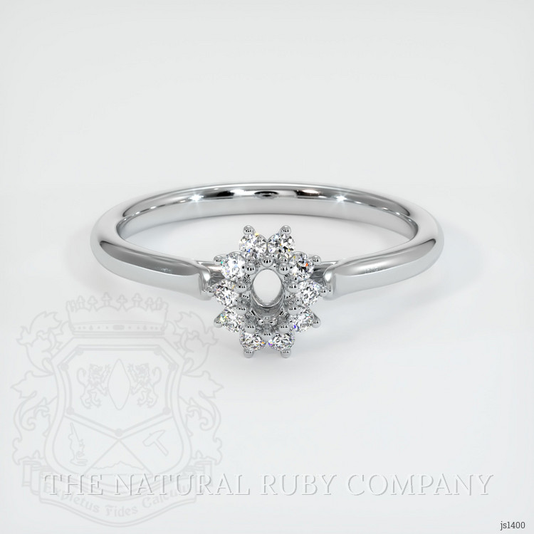 Silver Antique Style Ring Setting