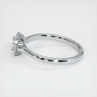 10K White Gold Antique Style Ring Setting Image