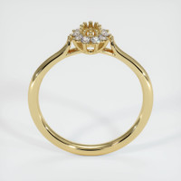 10K Yellow Gold Antique Style Ring Setting Image