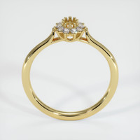 18K Yellow Gold Antique Style Ring Setting Image