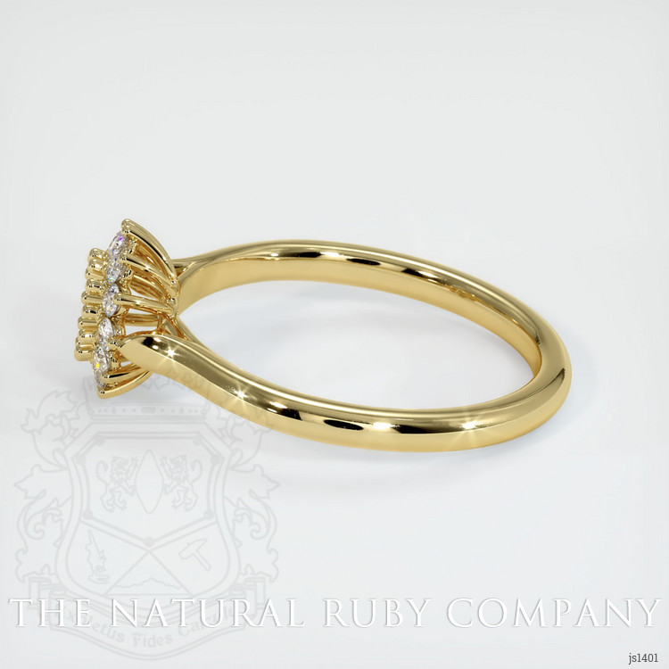 18K Yellow Gold Antique Style Ring Setting