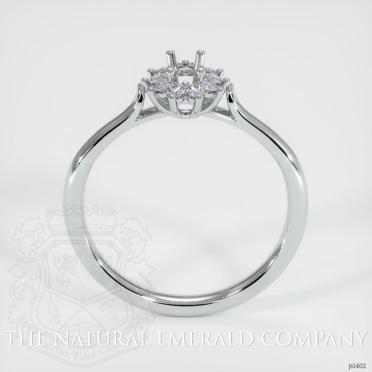 Platinum 950 Antique Style Ring Setting