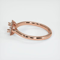 14K Rose Gold Antique Style Ring Setting Image