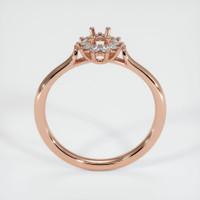 14K Rose Gold Antique Style Ring Setting Image