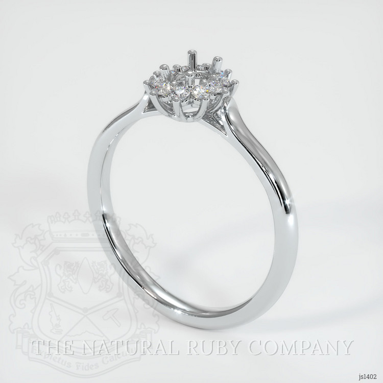 Silver Antique Style Ring Setting