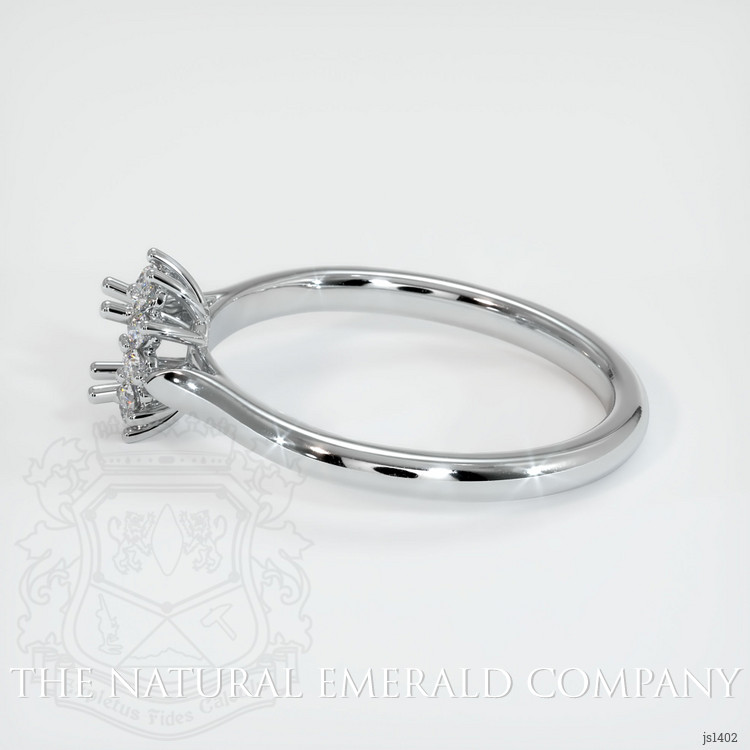 18K White Gold Antique Style Ring Setting