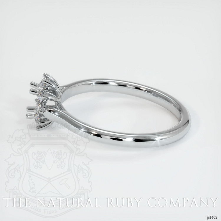 18K White Gold Antique Style Ring Setting
