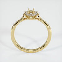 10K Yellow Gold Antique Style Ring Setting Image