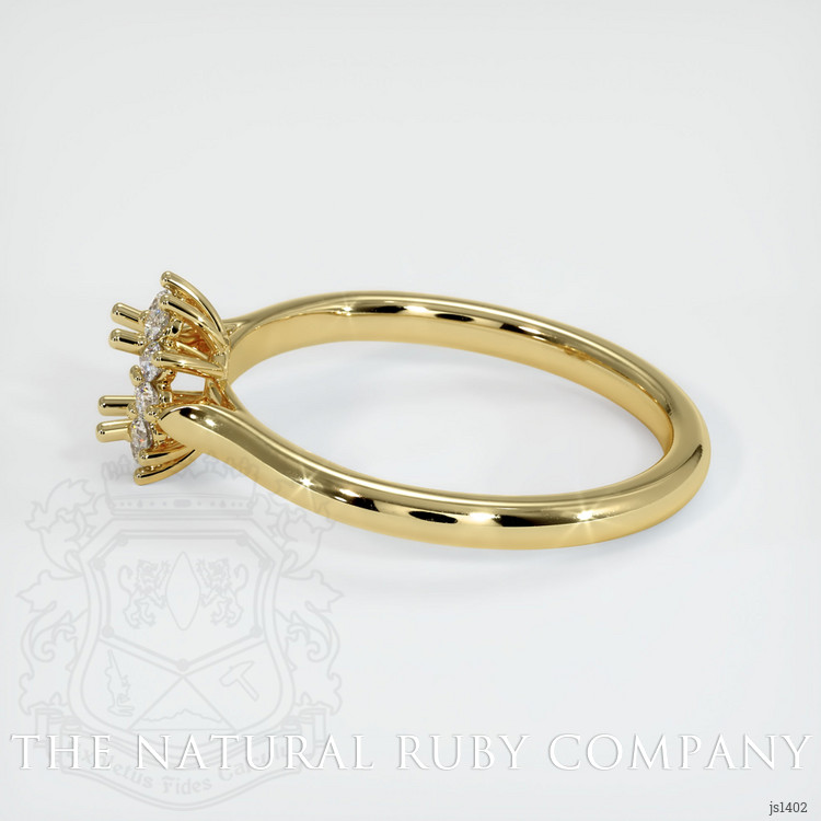 18K Yellow Gold Antique Style Ring Setting