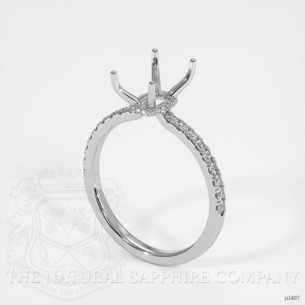  Emerald Ring 1.23 Ct. 18K White Gold