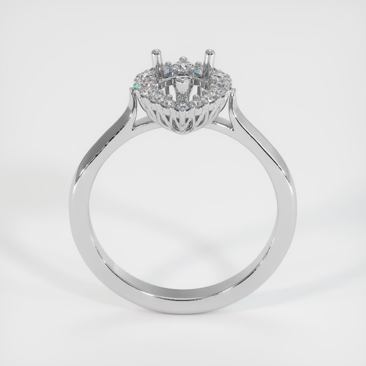 Platinum 950 Antique Style Ring Setting