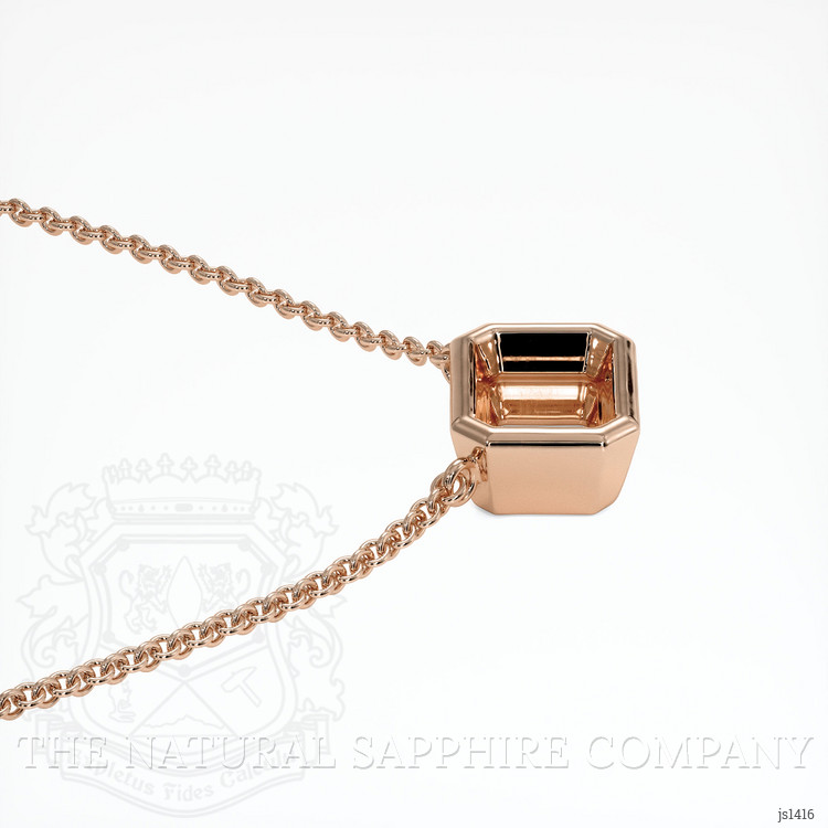 14K Rose Gold Vedic Necklace Setting