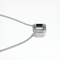 10K White Gold Vedic Necklace Setting Image