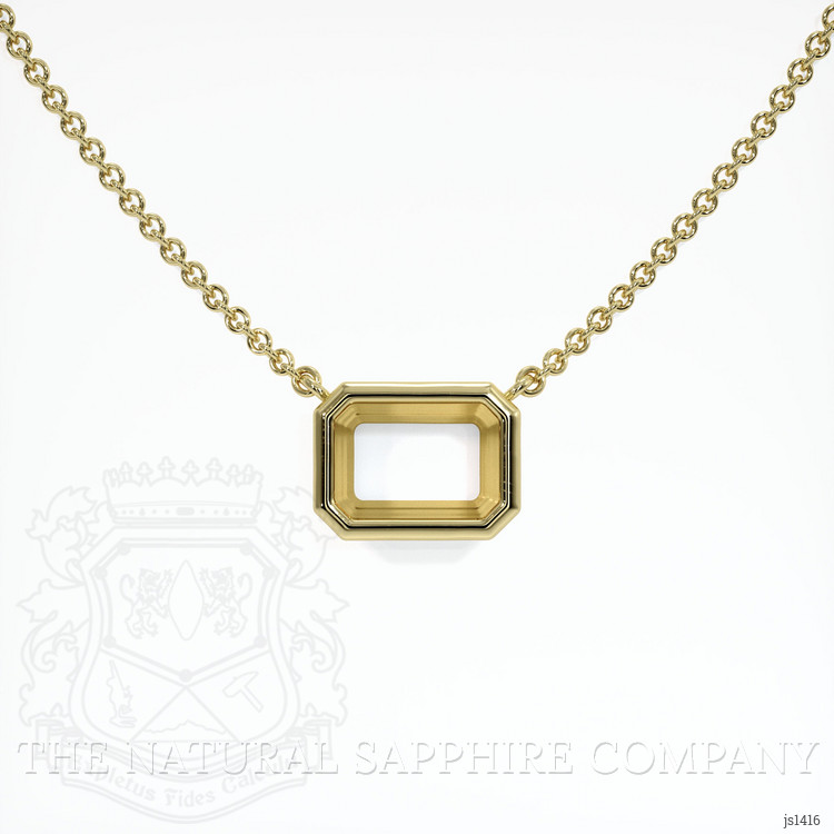 14K Yellow Gold Vedic Necklace Setting