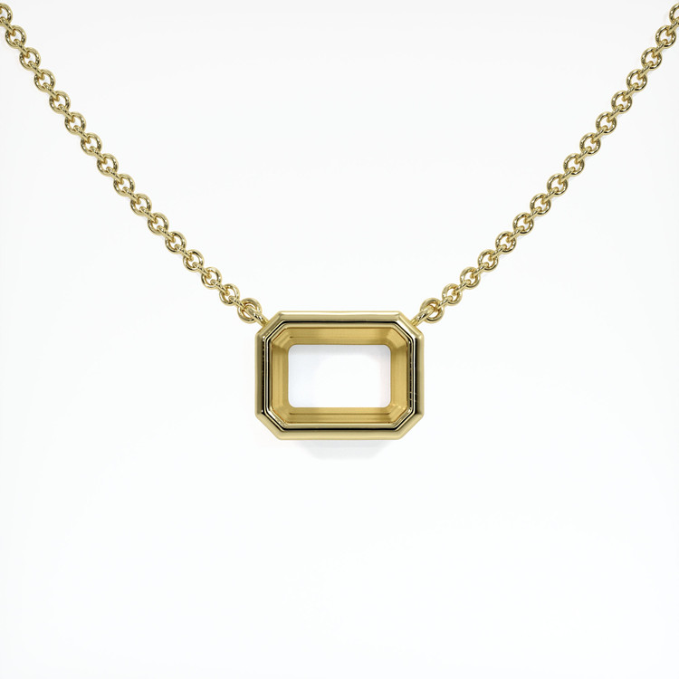 14K Yellow Gold Vedic Necklace Setting