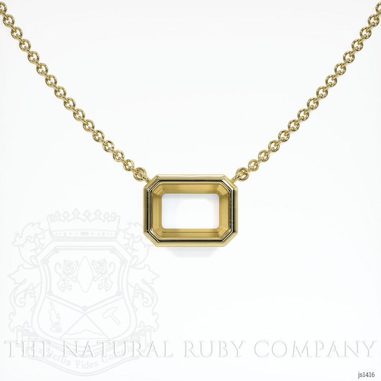 14K Yellow Gold Vedic Necklace Setting
