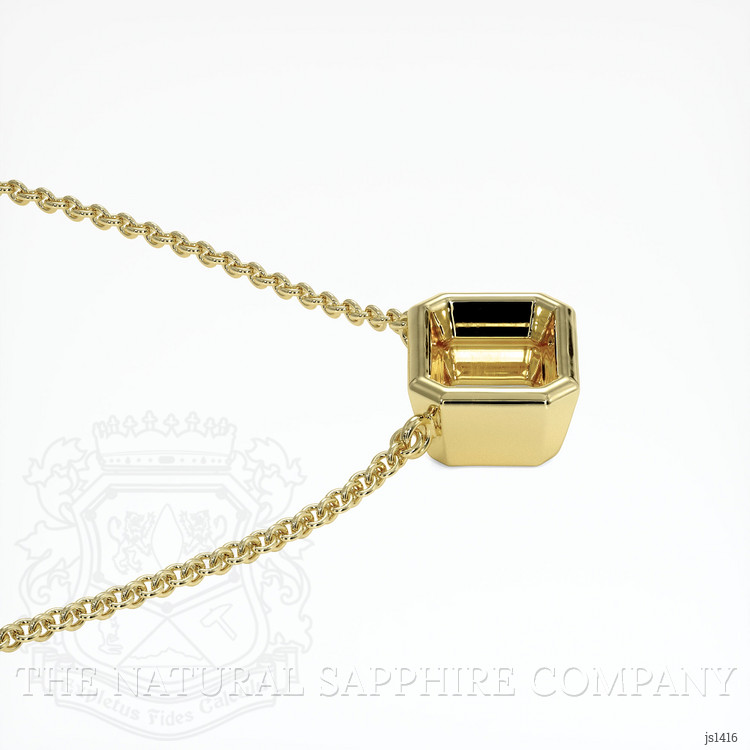 14K Yellow Gold Vedic Necklace Setting
