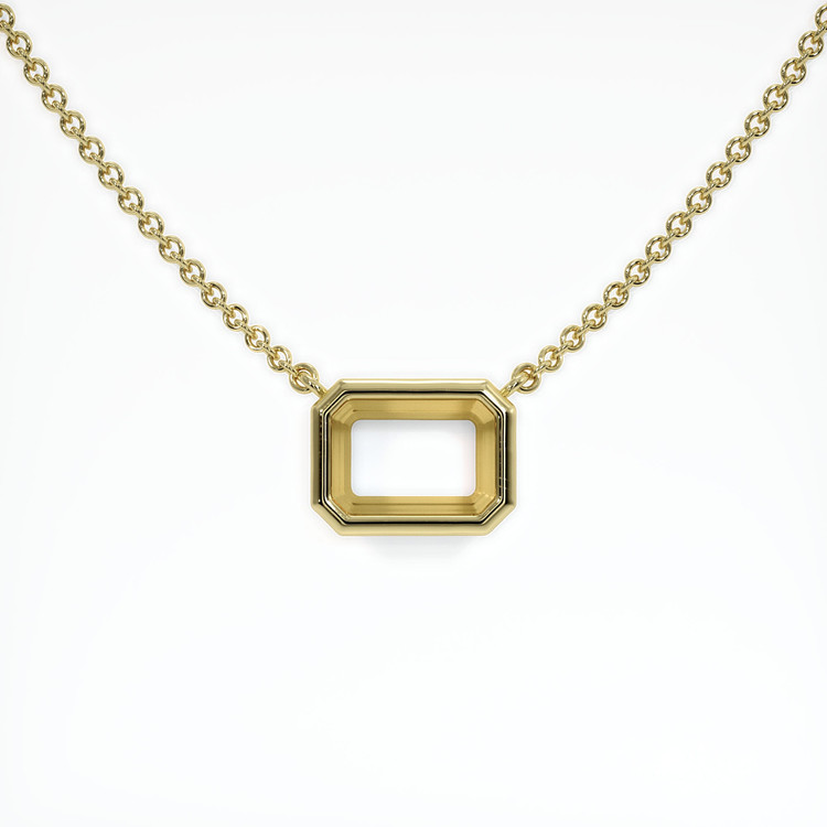 18K Yellow Gold Vedic Necklace Setting