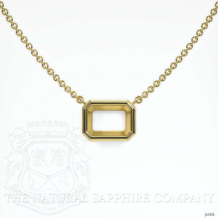 18K Yellow Gold Vedic Necklace Setting