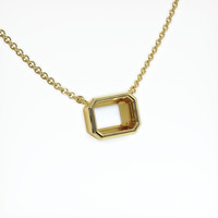 18K Yellow Gold Vedic Necklace Setting Image