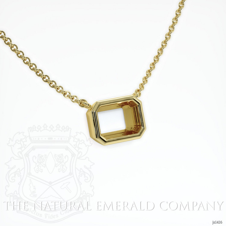 18K Yellow Gold Vedic Necklace Setting