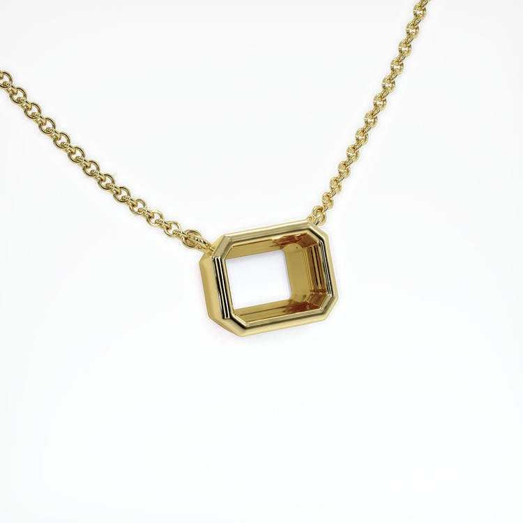 18K Yellow Gold Vedic Necklace Setting