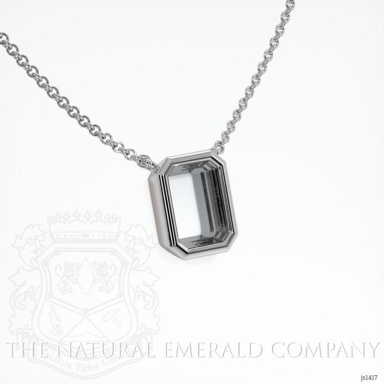 18K White Gold Vedic Necklace Setting