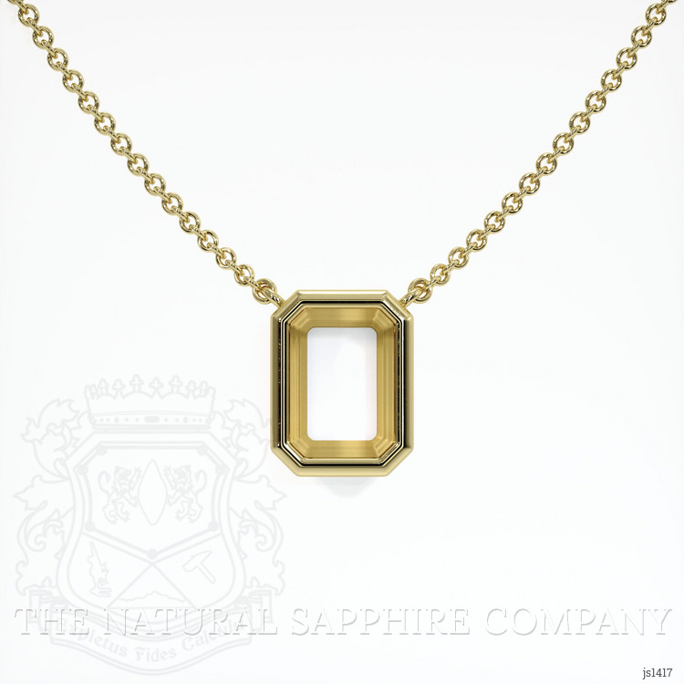 14K Yellow Gold Vedic Necklace Setting