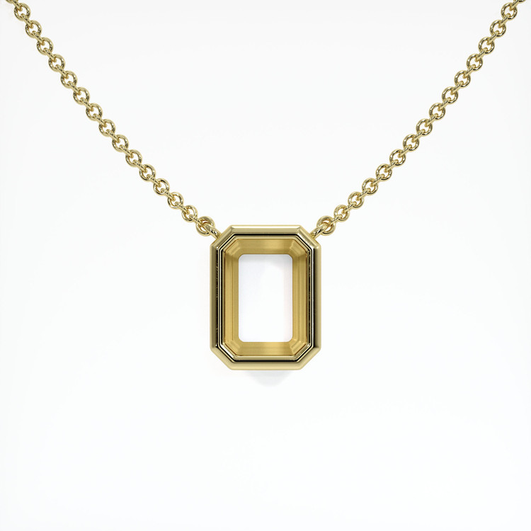 14K Yellow Gold Vedic Necklace Setting