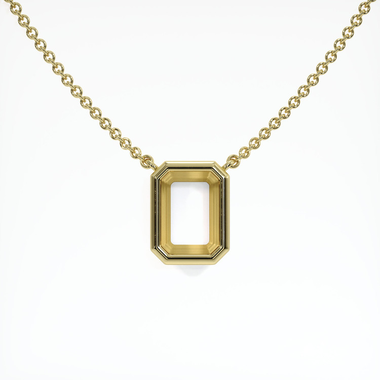 18K Yellow Gold Vedic Necklace Setting