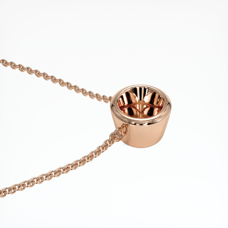 14K Rose Gold Vedic Necklace Setting