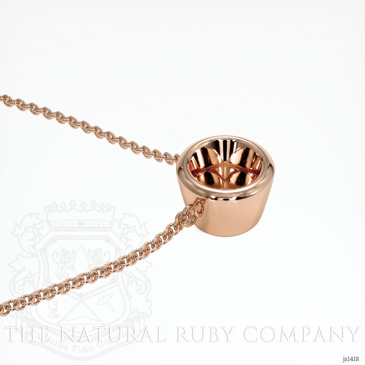 14K Rose Gold Vedic Necklace Setting