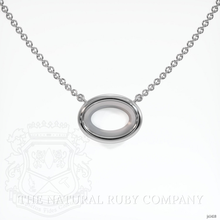 Silver Vedic Necklace Setting