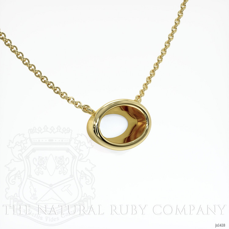 14K Yellow Gold Vedic Necklace Setting