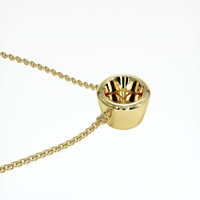 14K Yellow Gold Vedic Necklace Setting Image