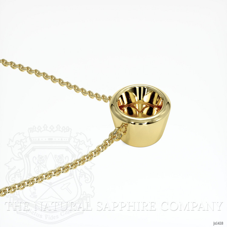 14K Yellow Gold Vedic Necklace Setting